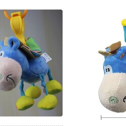 CH825 ของเล่นผ้าลาหนีบแขวนรถเข็นหรือเปล