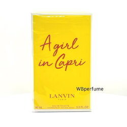 น้ำหอม แท้100% Lanvin A Girl in Capri EDT 90 ml.