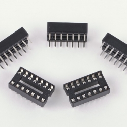 DIP14 (Socket Dip Solder Type 14 Pins, Pitch 2.54mm)