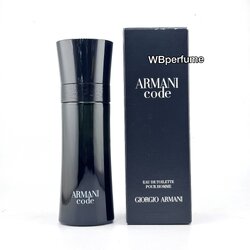 น้ำหอมแท้100% Armani Code Eau de Toilette For Men ขนาด 75 มล. TESTER