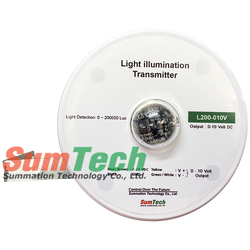 Light sensor 0-200000Lux, output 0-10V