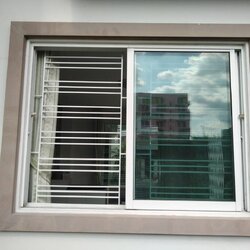 ผู้ผลิต จำหน่าย ติดตั้ง เหล็กดัดประตู - หน้าต่าง เหล็กดัดอบสี Powder Coating ผลิตจากเหล็กคุณภาพดี