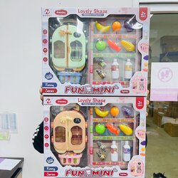 60345 ของเล่นเด็กตู้เย็นจำลอง ตู้เย็นของเล่น ปลีกชิ้นละ