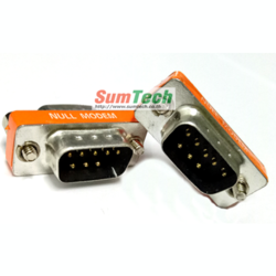 DB9 mini null modem Male-Male