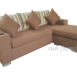 โซฟาเข้ามุม โซฟารับแขก โซฟาพักผ่อน โซฟาแอลเชฟ (L-shape) Aongrada รุ่น INGO