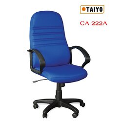 เก้าอี้สำนักงาน, เก้าอี้สำนักงานพนักพิงสูง, เก้าอี้สำนักงานหุ้มหนัง Taiyo รุ่น CA-222A