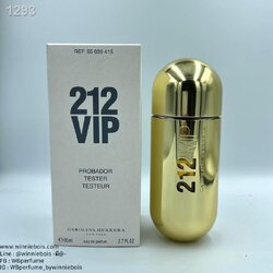 น้ำหอมแท้100% Carolina Herrera 212 VIP 100ml Tester