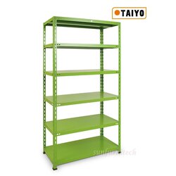 ชั้นเหล็กใช้สำหรับวางของ เก็บวัสดุภัณฑ์ แบบ 5 ชั้น Taiyo รุ้น S-103