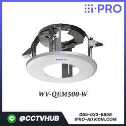 Camera Accessories I-Pro รุ่น WV-QEM500-W Function Extension Kits,Embedded Ceiling Mount Bracket ,White