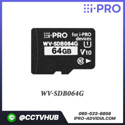 WV-SDB064G 64GB microSD Memory Card