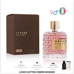 น้ำหอม Voyage Secret LPDO for women and men edp intense 100ml โคลน LV ombre nomade