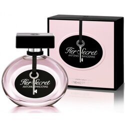 น้ำหอม แท้100% ANTONIO BANDERAS HER SECRET EAU DE TOILETTE FOR WOMEN 80ML