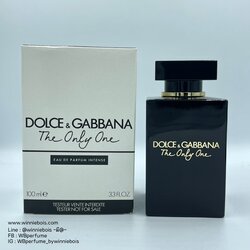 น้ำหอม แท้100% D&G Dolce & Gabbana The Only One EDP Intense 100ml Tester