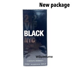 น้ำหอมแท้100% CAROLINA HERRERA 212 VIP Men Black EDP ปริมาณ 100 มล.