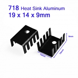 Heat sink 718 size: 14*9*19MM for TO-220