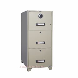 ตู้เซฟเก็บเอกสาร 3 ลิ้นชักแฟ้มแขวน 236 กก. มี 3 กุญแจ 1 รหัสตู้เซฟ ลีโก้ ( LEECO ) รุ่น TB4C-3D