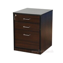 ตู้ลิ้นชักไม้ 3 ลิ้นชักใต้โต๊ะ ไม่มีล้อ TK รุ่น SD-X