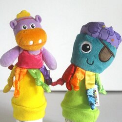 ACH821 ของเล่นเด็กเล็ก ของเล่นผ้าสำหรับเด็ก คู่ละ