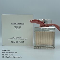 น้ำหอมแท้100% CHLOE น้ำหอมสำหรับผู้หญิง Roses de Chloe EDTขนาด 75 มล. TESTER