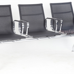 เก้าอี้แถว 2, 3, 4 ที่นั่ง, เก้าอี้นั่งคอย, เก้าอี้พักคอย, เก้าอี้นั่งรอ, เก้าอี้หุ้มผ้าเมส, เก้าอี้หุ้มผ้าตาข่าย ท้าวแขน รุ่น 863