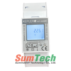 Single Phase Two Wire Multifunction Din Rail Meter