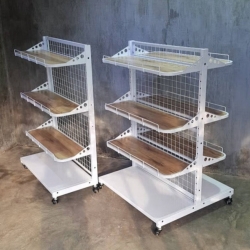 ชั้นไม้พาติเคิลเคลือบเมลามีน