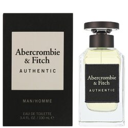 น้ำหอมแท้100% Abercrombie & Fitch Authentic Man Homme Edt 100 ml.
