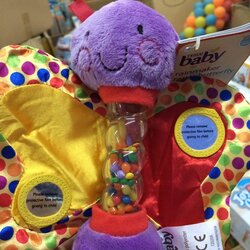 CH8370 ของเล่นเด็ก ผีเสื้อเขย่ามือ