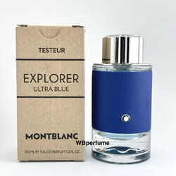 น้ำหอม แท้100% Mont Blanc Explorer Ultra Blue EDP 100ml Tester