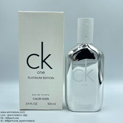 CK One Platinum Edition EDT 100ml TESTER