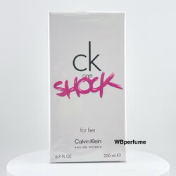 น้ำหอมแท้ 100% CK One Shock For Her 200 ml.