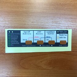 SHEET PANEL (สติ๊กเกอร์ปุ่มกดภาษาไทย) EPSON LQ-310