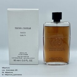 น้ำหอมแท้100% Gucci Guilty Absolute Pour Homme 90 ml. TESTER