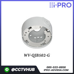 Camera Accessories I-Pro รุ่น WV-QJB502-G Base Bracket for fixed lens model, gray