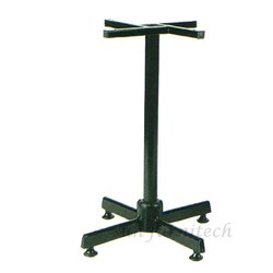 ขาโต๊ะเหล็กกล่อง 4 แฉก พ่นดำ VC รุ่น DT-177