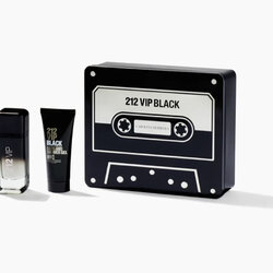 น้ำหอม แท้100% CAROLINA HERRERA 212 VIP Black 100ml Eau de Parfum and Shower Gel
