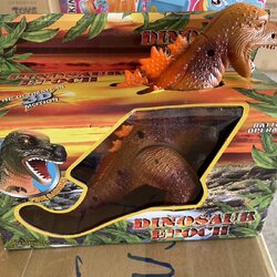 M102 ของเล่นใส่ถ่านไดโนเสาร์เดินใส่ถ่านมีเสียงไฟ ไดโนเสาร์ของเล่น ปลีกชิ้นละ