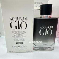 น้ำหอมแท้ Giorgio Armani Acqua DI GIO Parfum 100ml กล่องเทสเตอร์