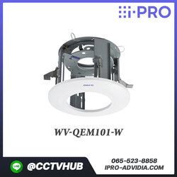 Camera Accessories I-Pro รุ่น WV-QEM101-W Embedded Ceiling Mount Bracket (i-PRO white)