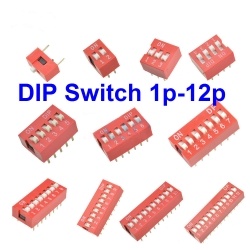 DIP switch 1P-12P