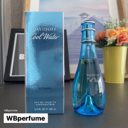 น้ำหอมแท้100% DAVIDOFF Cool Water Woman Eau de Toilette ปริมาณ 100 มล.