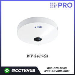 กล้อง i-PRO รุ่น WV-S4176A 12MP Sensor Indoor 360deg Network Camera with AI Engine