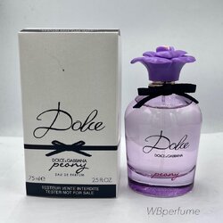 น้ำหอม แท้100% DOLCE&GABBANA Dolce Peony Edp 75ml tester