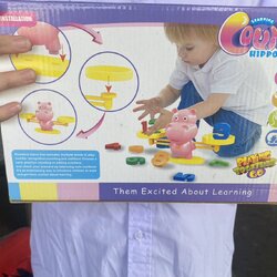 ZG897 ของเล่นเด็กตาชั่งตัวเลข ตาชั่งของเล่น ปลีกชิ้นละ