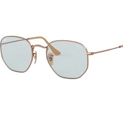 แว่นตา Ray-Ban Hexagonal Evolve Round 54 MM เลนส์สีฟ้า ปรับแสงได้