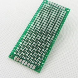 3x7 cm แผ่นปริ๊นอเนกประสงค์ Double Side Prototype PCB diy Universal Printed Circuit Board (PCB)