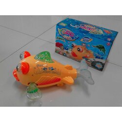 3940 ของเล่นเด็กปลาใส่ถ่าน ของเล่นใส่ถ่าน เสียงไฟ ชิ้นละ