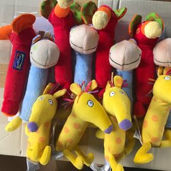 ECH10 ของเล่นเด็กเขย่ามือผ้า ชิ้นละ