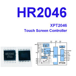 2046 H2046 HR2046 instead of XPT2046 TSSOP-16 touch screen control TSSOP16