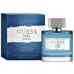 น้ำหอมแท้100% Guess 1981 Indigo Pour Homme EDT 100 ml.
